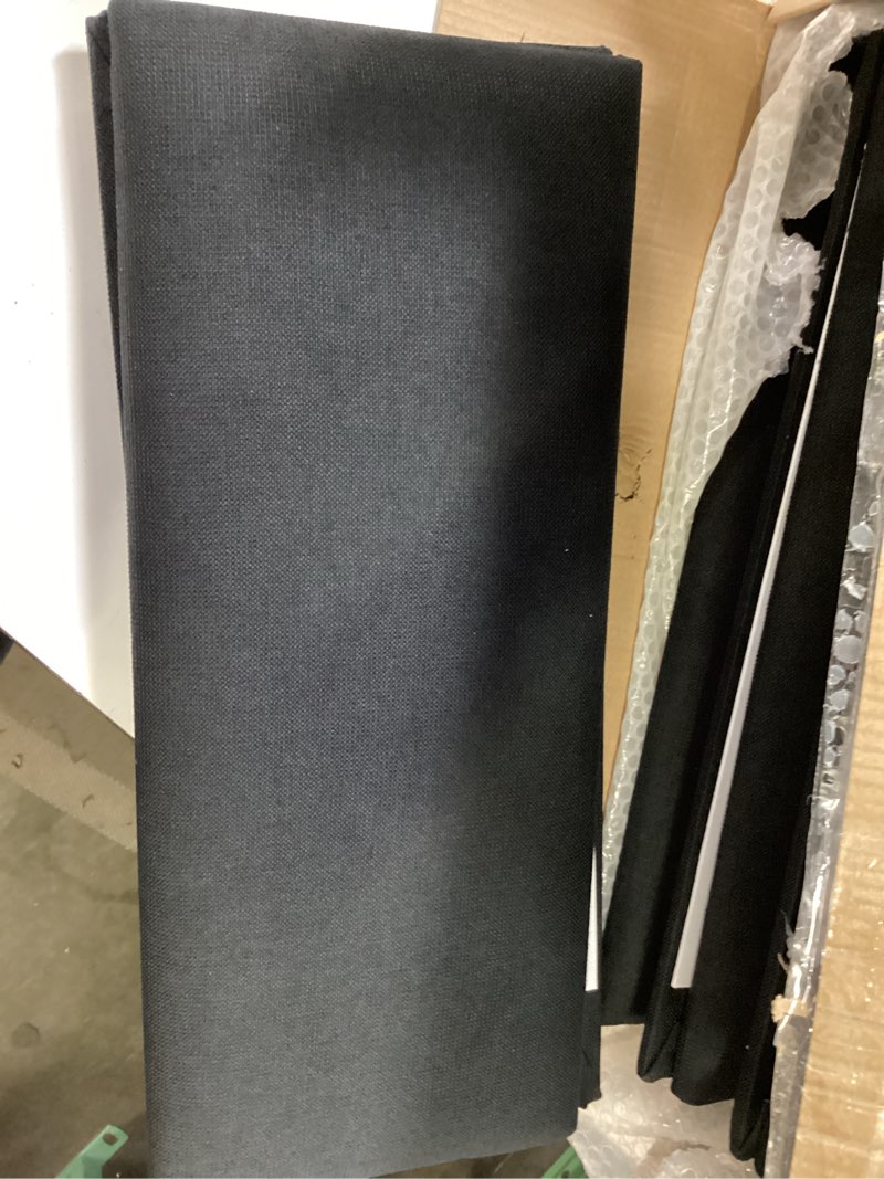 Condition photo showing Good Condition for pure era bullnose carpet stair treads ultra plush black 2 pcs | 36x9.5 inch self adhesive non slip soft stair carpet for wooden step indoor, reduce noise for stairs, washable and reusable