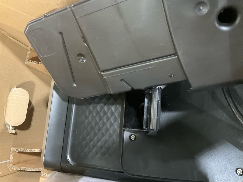 Condition photo showing As Is for Philips 3300 Series Fully Automatic Espresso Machine with LatteGo Milk System and integrated grinder, 6 Hot & Iced Coffee Pre-Sets, 40% Quieter SilentBrew, 15-Bar Pressure, Glossy Black (EP3341/50) Glossy Black Latte Go