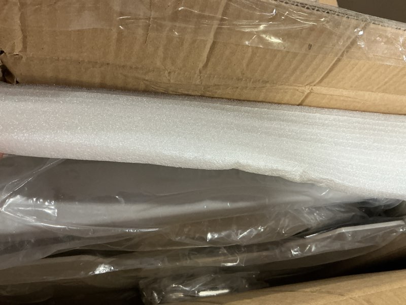 Condition photo showing New/Like New for dyna-living toilet safety rails 480lbs load-bearing toilet safety frame with flip up non-slip aluminum alloy armrest toilet assist devices for seniors toilet support bars for elderly toilet seat rails white