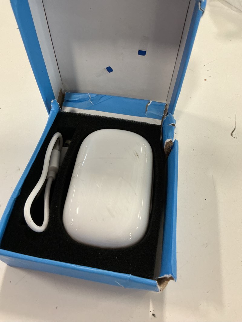 Condition photo showing As Is for Hearing Aids for Seniors, Invisible Hearing Amplifiers with Noise Cancelling, Rechargeable Hearing Aids for Severe Hearing Loss Adults, Comfort In-ear Hearing Devices (white)