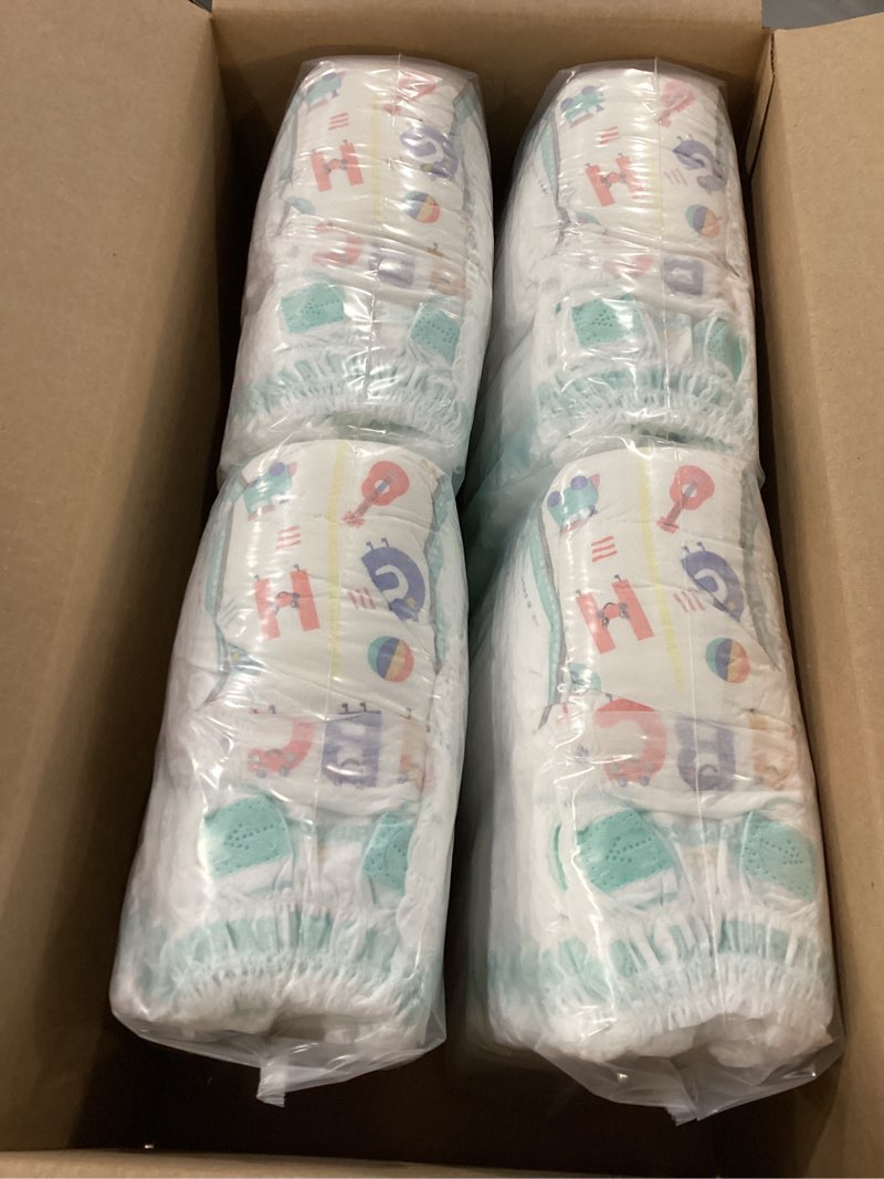 Condition photo showing New/Like New for Pampers Diapers - Cruisers 360 - Size 6, 104 Count, Babyproof up to 100% Leakproof Pull-On Diaper Size 6 104