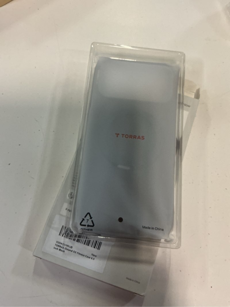 Condition photo showing New/Like New for torras 360 magnetic stand for iphone 17 pro max case, [fit for magsafe] [4x military-grade protection] slim case for iphone 17 pro max 6.9", translucent obsidian black, ostand o3 fitness series d-obsidian black for iphone 17 pro max