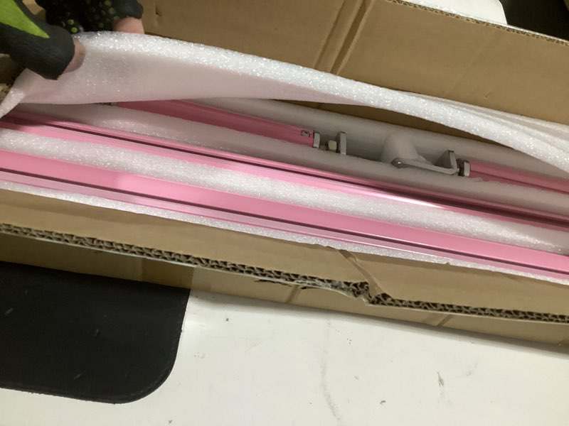 Condition photo showing New/Like New for couple embroidery art embroidery clip frame cross stitch 4 slot presser heavy duty embroidery bandage embroidery frame needlepoint frame embroidery scroll frame embroidery frames (pink)