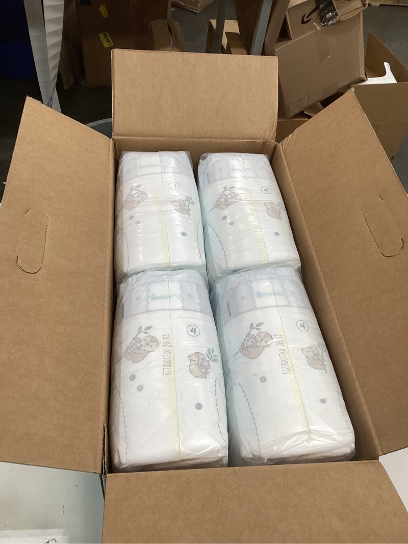 Condition photo showing New/Like New for pampers swaddlers sensitive disposable diapers - size 4 - 120ct