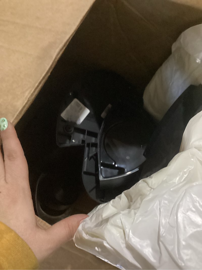 Condition photo showing As Is for Keurig K-Classic Single Serve K-Cup Pod Coffee Maker, with 3 Brew Sizes, 48oz Removable Reservoir, Black