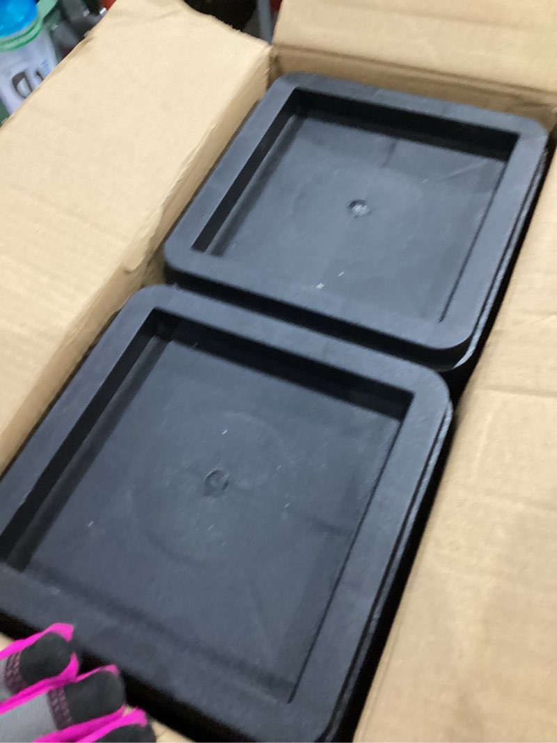Condition photo showing Good Condition for Oversized Bed Risers, 3 inch Lift, 8 Pack Heavy Duty Couch Risers, Adjustable 3/6/9 inch, 6000 lbs Bed Frame Furniture Riser for College Dorm Rooms, Sofa, Tables, Desks 3 inch-8 Pack Black