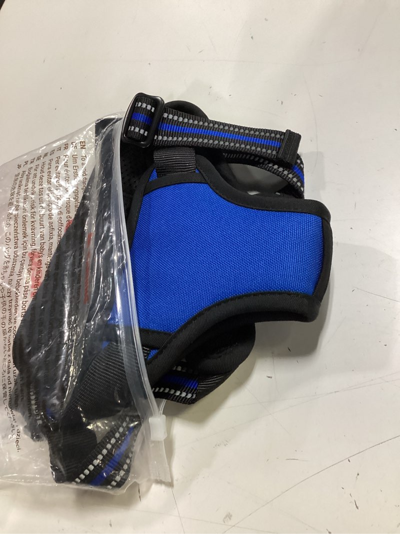 Condition photo showing Good Condition for rabbitgoo dog harness no pull with 2 leash clips, adjustable soft padded, reflective oxford no choke pet vest with easy control handle for medium sized dogs, dazzling blue, m medium dazzling blue