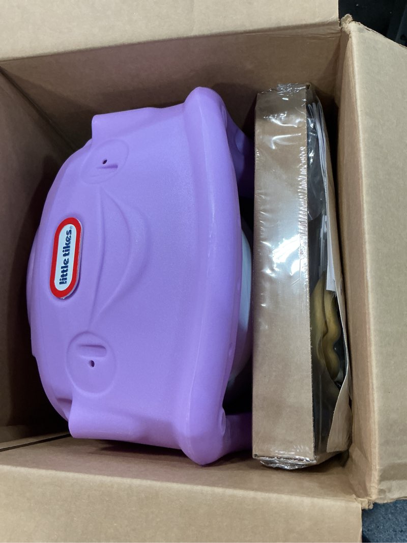 Condition photo showing New/Like New for little tikes fairy cozy coupe (amazon exclusive) large multicolor large