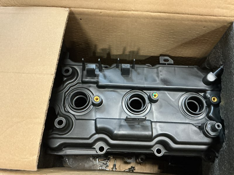 Condition photo showing Good Condition for MITZONE Engine Valve Cover with Gaskte and Bolts Compatible with 2008-2018 Nissan 350Z Infiniti G35 Ex35 M35 M35H FX35 Q70 Q50 VQ35HR 3.5L Repalce # 13264-Jk20A 13264-Jk20B