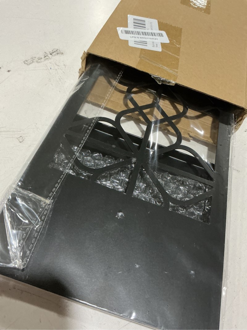 Condition photo showing New/Like New for black metal wall art decor, minimalist retro line wall candle holder set of 2, for living room, dining room, bedroom, bathroom (16.5 x 7 in) black 16.5x7 inches