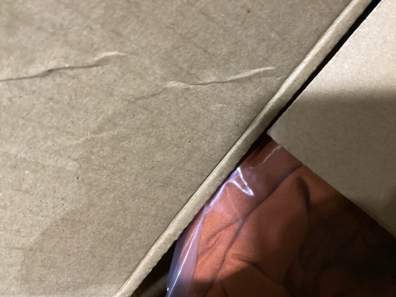 Condition photo showing New/Like New for homelike moment comforters queen size - orange duvet insert down alternative bed queen comforter, lightweight bedding comforter full size quilted soft all season burnt orange orange full/queen