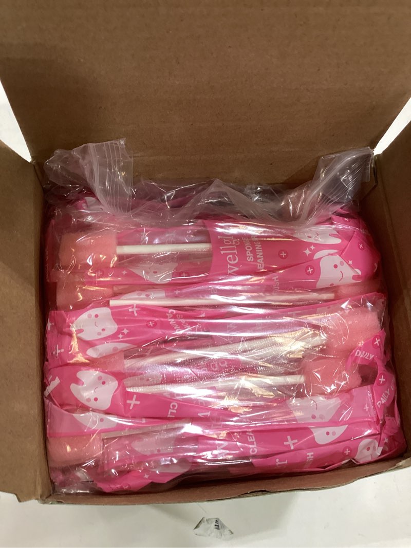 50 pcs Disposable Medical Sponge Swabs Blue NEW