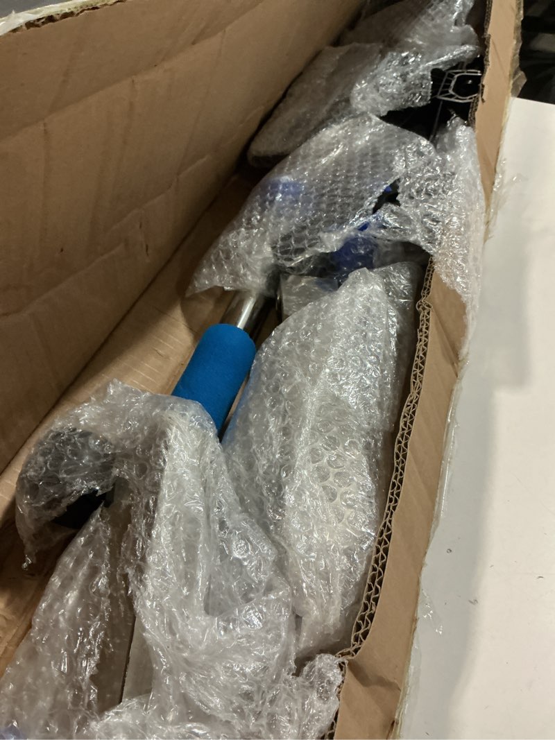 Condition photo showing As Is for Nuanchu IV Pole with Wheels and Tray Adjustable Portable Medical IV Poles Stainless Steel for Hospital Clinic Home Pediatric Nursing Infusion Practice and Therapy(2 Hooks)