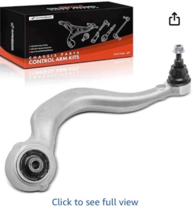 A-Premium Front Right Forward Lower Control Arm, with Ball Joint & Bushing, Compatible with Lincoln 