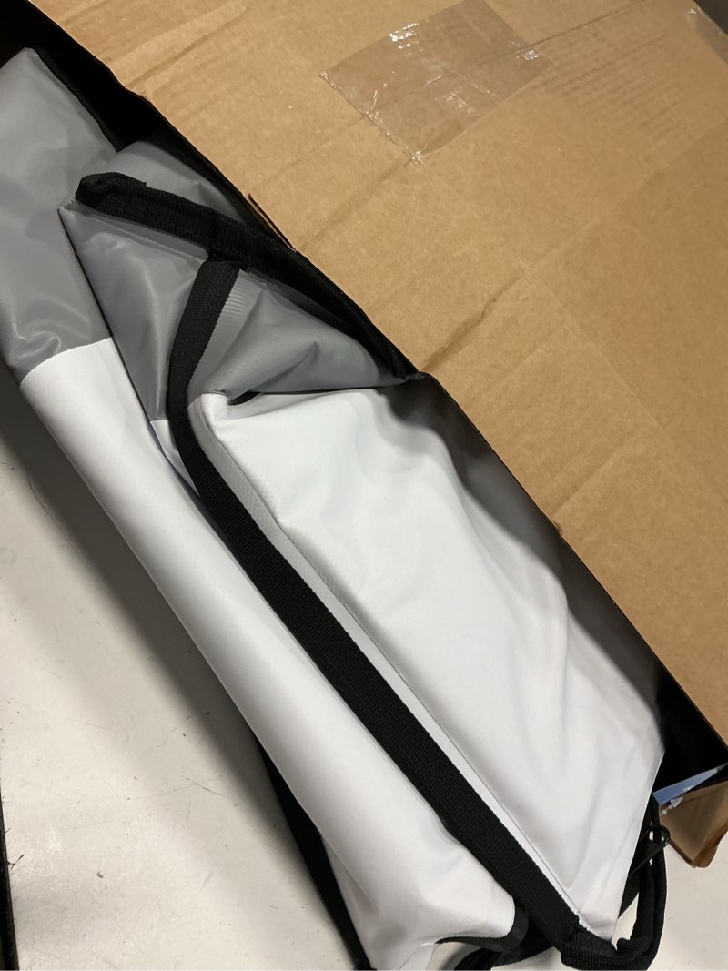Condition photo showing As Is for thkfish insulated fish cooler bag, fish kill bag for caught fish, 40x16in 25x17.5in portable waterproof insulated fish bag keeps ice for 24 hours grey-40x16x6.5