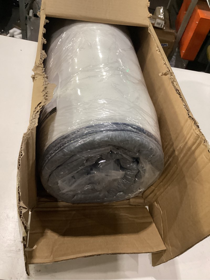 Condition photo showing New/Like New for twin size mattress 10 inch,twin mattress in a box for cool sleep gel memory foam hybrid bed mattresses individual pocket springs,soft&breathable comfort support,medium firm feel,motion isolation twin grey-10 inch