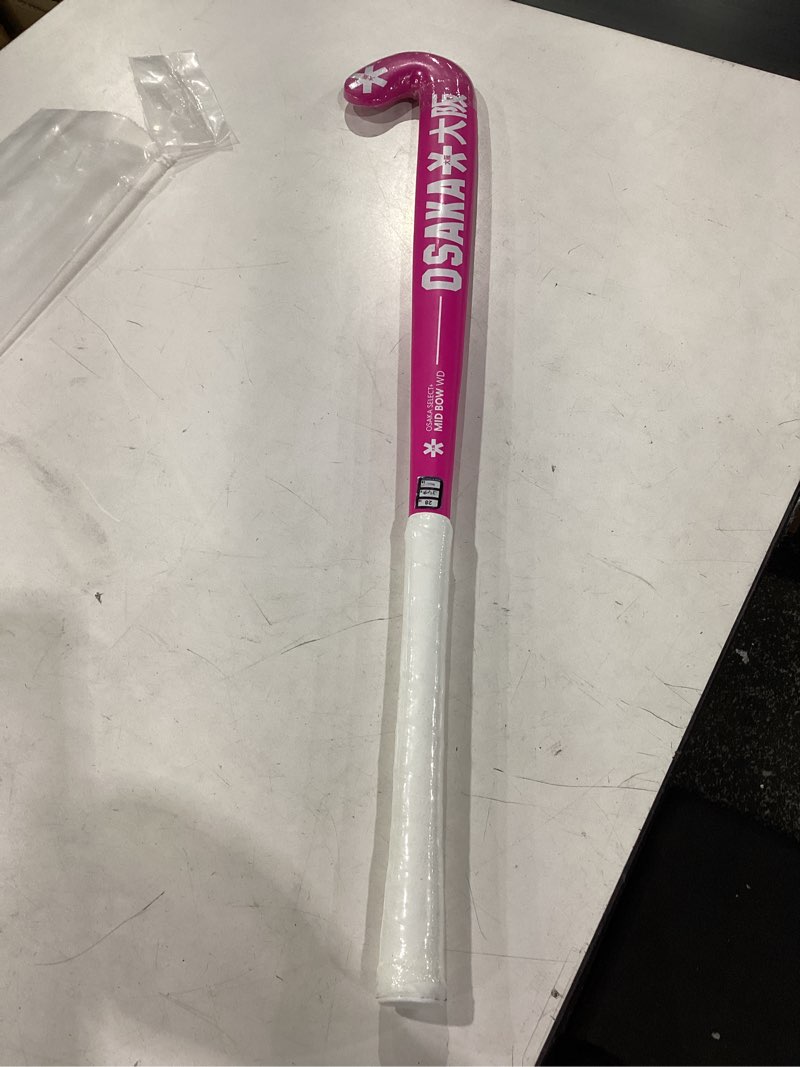 Condition photo showing As Is for *similar to stock* osaka field hockey stick kids, beginners md bow 30