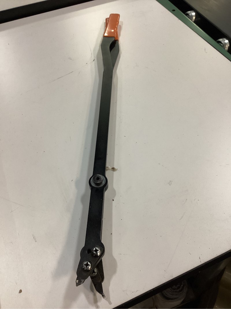 Condition photo showing As Is for 1489 26inch Internal Retaining Ring Pliers with Interchangeable Tips Fit for GM 5L40, 5L50, 6L50, 6L