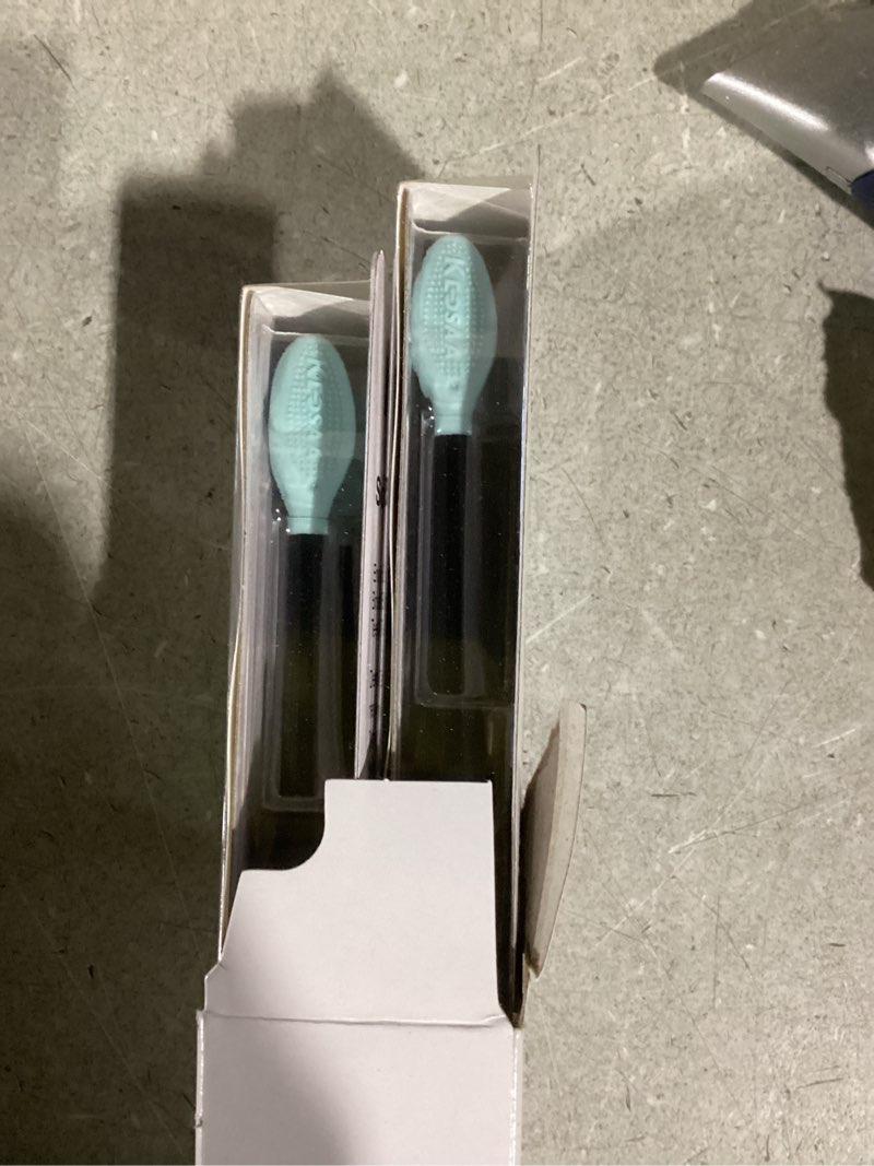 Condition photo showing New/Like New for Replacement Toothbrush Heads for Philips Sonicare Electric Toothbrush Black, 2-in-1 Tongue Cleaner, 8 Pack, Mint Green, Suitable for Philips Sonicare Heads, C2, C1, C3, W1, W2, W3, G1, G2, G3 Green & Black 1 Count (Pack of 8)