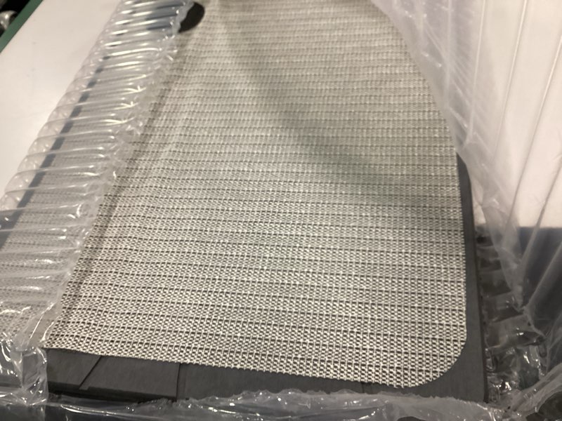 Condition photo showing New/Like New for Stone Bath Mat Diatomaceous Earth Shower Mat Non-Slip Super Absorbent Diatomite Stone Bath Mats for Bathroom Floor Quick Drying Natural Easy to Clean(23.6''×15.4" Gray) Line1-grey