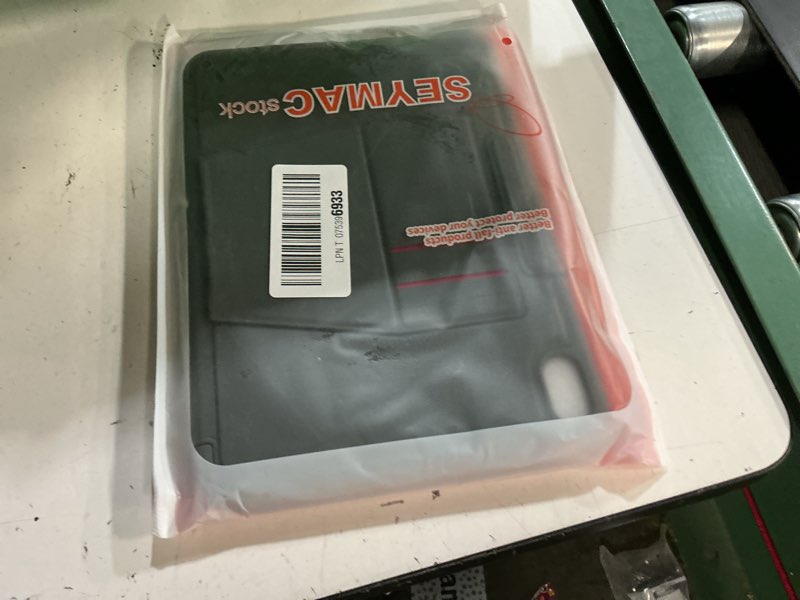 Condition photo showing New/Like New for seymac stock case for ipad (a16) 11th/10th generation 11''/10.9'', strong magnetic auto sleep shockproof case with absorbing multi-angles stand, pen holder, card slot (gray) case for ipad (a16) 11th/10th generation 11/10.9'' gray