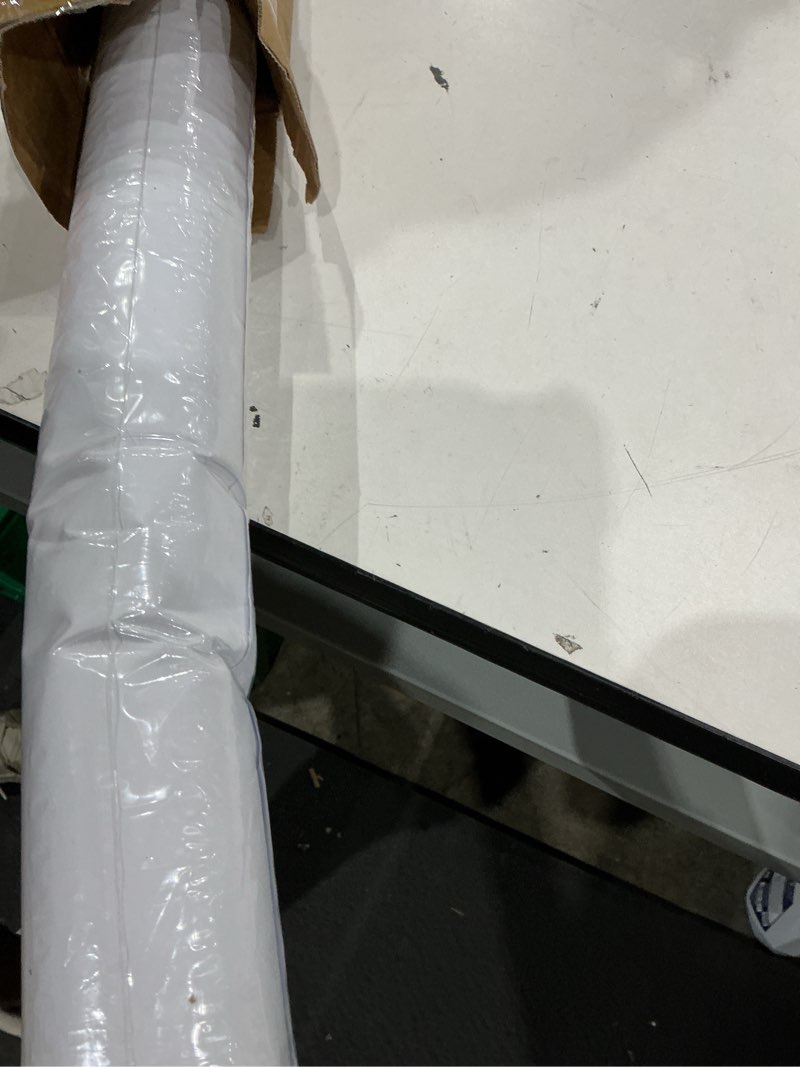 Condition photo showing As Is for kate seamless paper backdrop for photography photo backdrop paper (53''x16.4' arctic white)