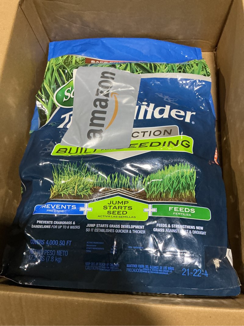 Condition photo showing Good Condition for weed&feed newgrs 4m