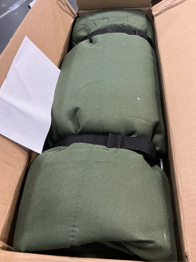 Condition photo showing Good Condition for Teton Junior, 20 Degree and 0 Degree Sleeping Bags. Finally, Sleeping Bag for Boys, Girls, All Kids, Warm and Comfortable, for All Camping Weather and Built to Last Green Junior 0F