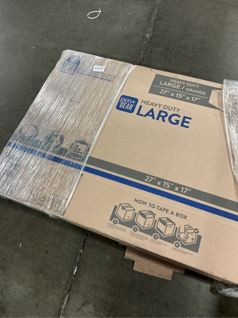 Condition photo showing Good Condition for (15 pack) pen+gear large moving boxes, 27l x 15w x 17h, kraft