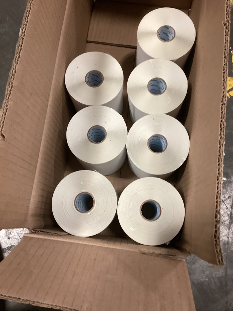 Condition photo showing As Is for dymo lw extra-large shipping labels 4 x 6 white 220/roll 10 rolls/pack 2011999