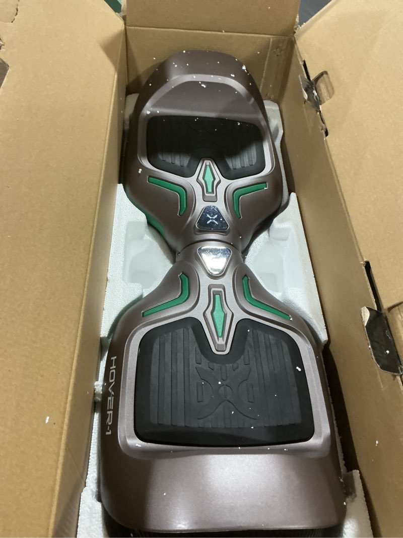 hover-1 superfly electric self balancing scooter with 7mph top speed, 6 mile range, long lasting li-