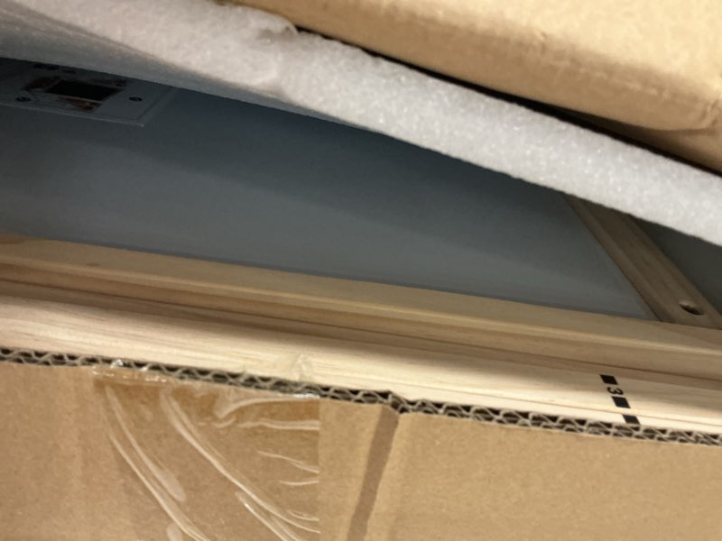 Condition photo showing Good Condition for Tiny Land Easel for Kids with 2 Drawing Paper Roll, Adjustable Kids Art Easel, Learning-Toy for 3,4,5,6,7,8 Years Old Boy & Girls, Wooden Chalkboard & Magnetic Whiteboard & Painting Paper Stand