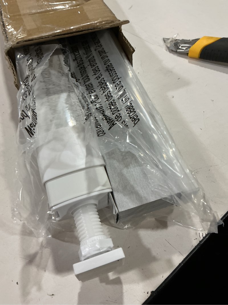 Condition photo showing Good Condition for lazblinds no tools no drill cordless cellular shades, blackout light blocking honeycomb shades for home, thermal insulation blinds for windows, 43" w x 72" h, white blackout-white 43" w x 72" h