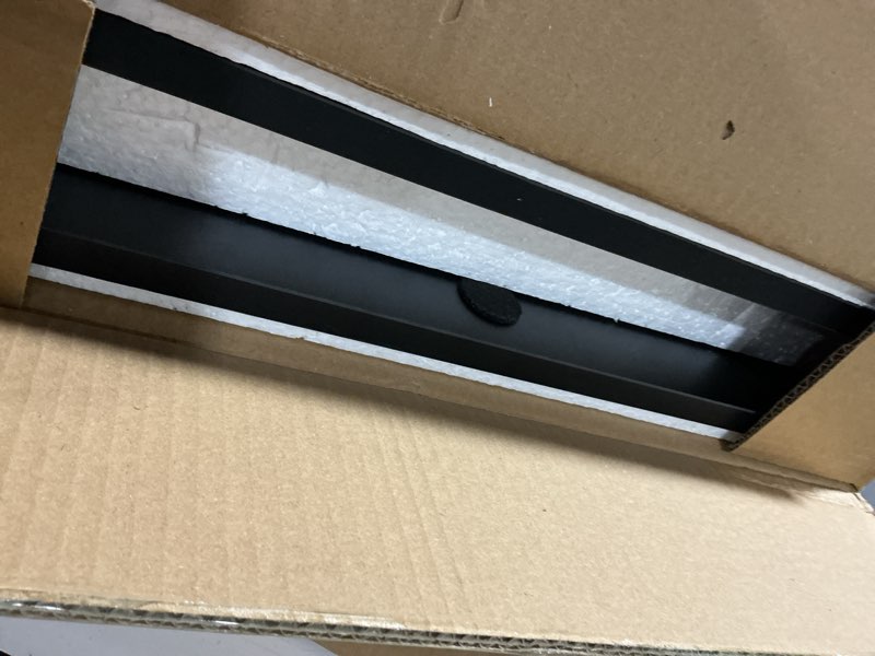 Condition photo showing Good Condition for (or similar to stock photo) c shaped end table,20\" w x 14\" l,17\"-31\" adjustable height,swivel and turnable desktop,foldable side table for small spaces,black walnut (black, 19.7\" x 13.8\") black 19.7\" x 13.8\"