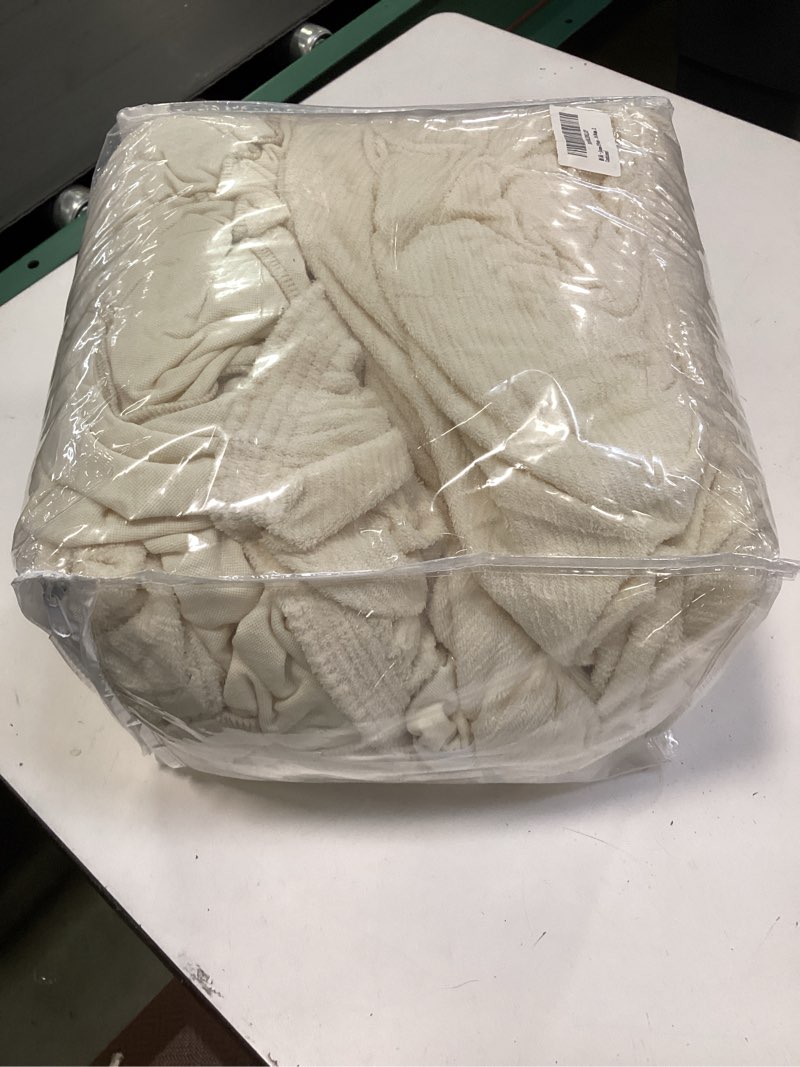 Condition photo showing As Is for JconesT Cushion Sofa Slipcover 3 Pieces Sofa Covers for T Cushion Couch Soft Couch Covers Sofa Slip Cover Furniture Covers with 2 Individual T Shape Seat Covers (Light Yellow, 2 Cushions) 2 Cushion Sofa Light Yellow New