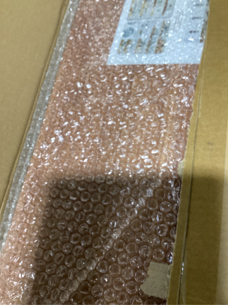 Condition photo showing Good Condition for demine 4 pack wire shelf liners, 24x12 inch thick waterproof wood grain pvc covers for wire shelving, non-slip & easy to clean shelf mats for pantry, closet, kitchen, bathroom