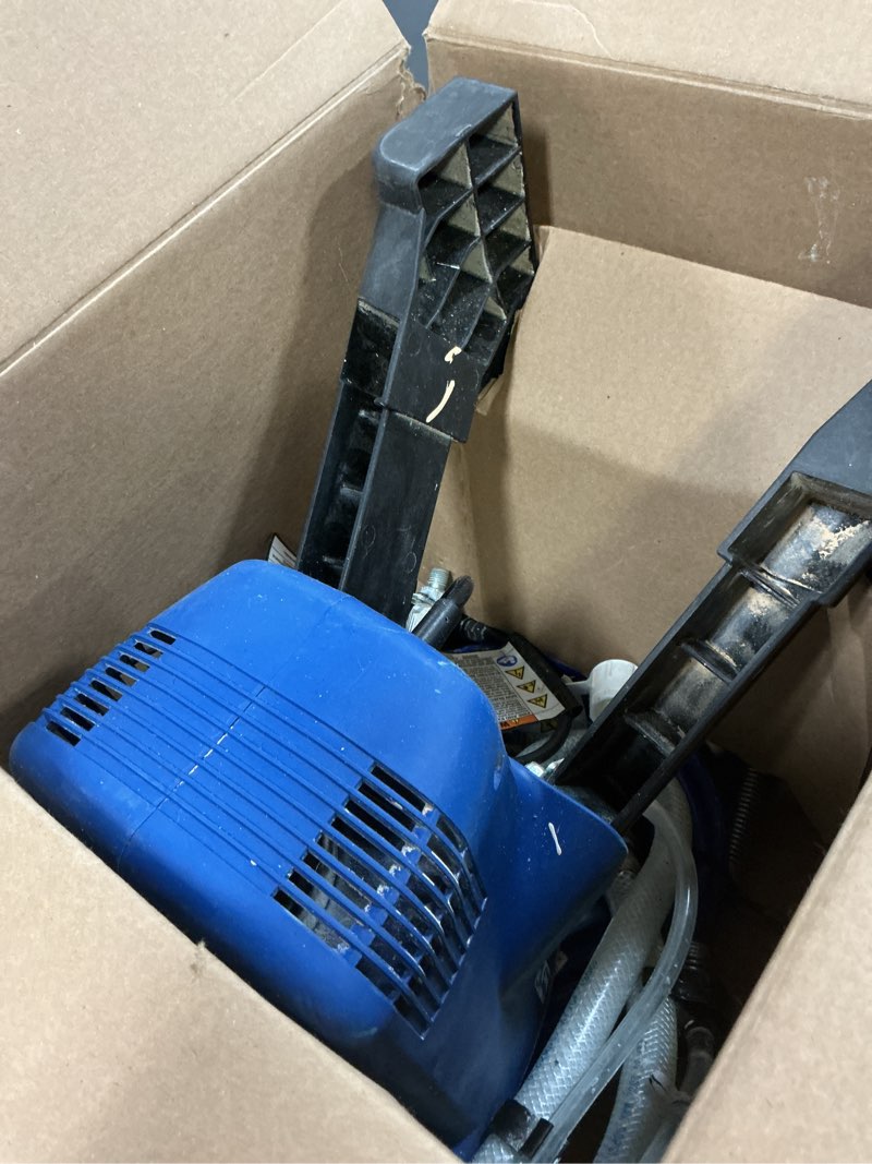 Condition photo showing As Is for graco magnum x5 electric stationary airless paint sprayer