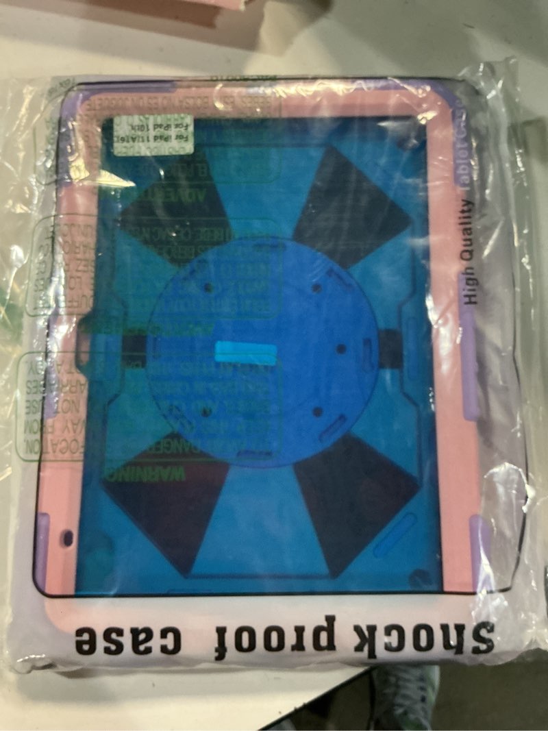 Condition photo showing New/Like New for case for ipad (a16) 11th/10th generation 11/10.9 inch 2025/2022, ubearkk for ipad a16 case with screen protector, 360 degree rotating stand shoulder strap pencil holder, purple pink