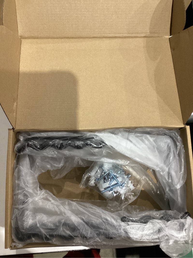 Condition photo showing New/Like New for Wall Mounted Garage Hooks Tool Organizer, 10 Inch Garage Storage Hook Heavy Duty Utility Wall Hangers Black for Ladders, Hose, Garden Tools, Set of 4