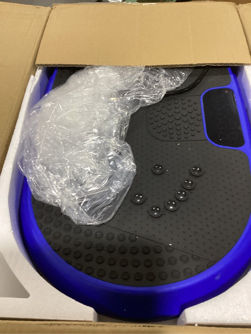 Condition photo showing Good Condition for vibration plate exercise machine, vibrating fitness platform for lymphatic drainage, full body shaker workout equipment, bluetooth power shaping vibrate plate, board sport for home exercise gym