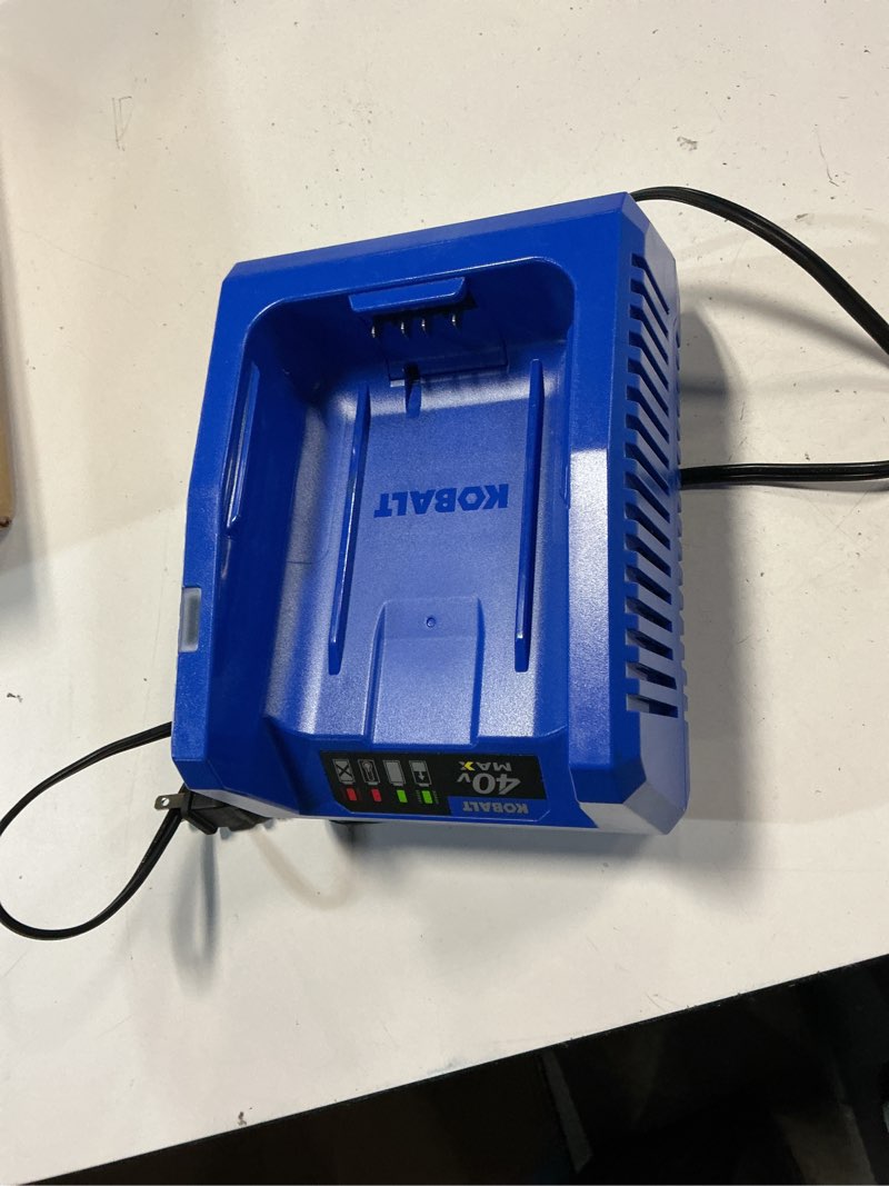 Condition photo showing Good Condition for kobalt 40 -volt, battery charger