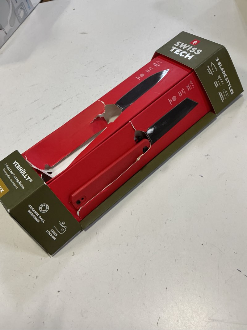 Condition photo showing As Is for swiss tech 3 blade styles 