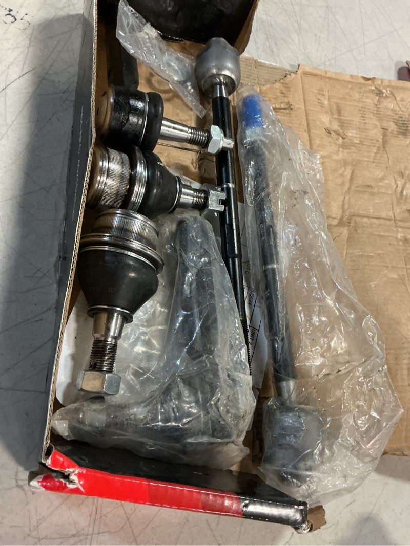 Condition photo showing As Is for a-premium 6pcs front suspension kit, lower ball joint, inner outer tie rod end, compatible with chevrolet & gmc & cadillac - 2007-2014 - silverado 1500 suburban 1500 tahoe avalanche sierra 1500 yukon