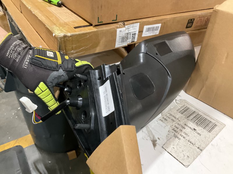 Condition photo showing As Is for rearview mirror 