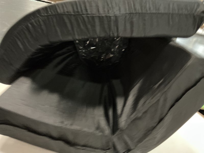 Condition photo showing Good Condition for iaseahk patio chair cushions, 19\" x 19\" x 3\" outdoor chair cushions waterproof outdoor cushions for patio furniture, outdoors seat cushions set of 2 with handle and ties, navy blue navy blue 19*19+3\"