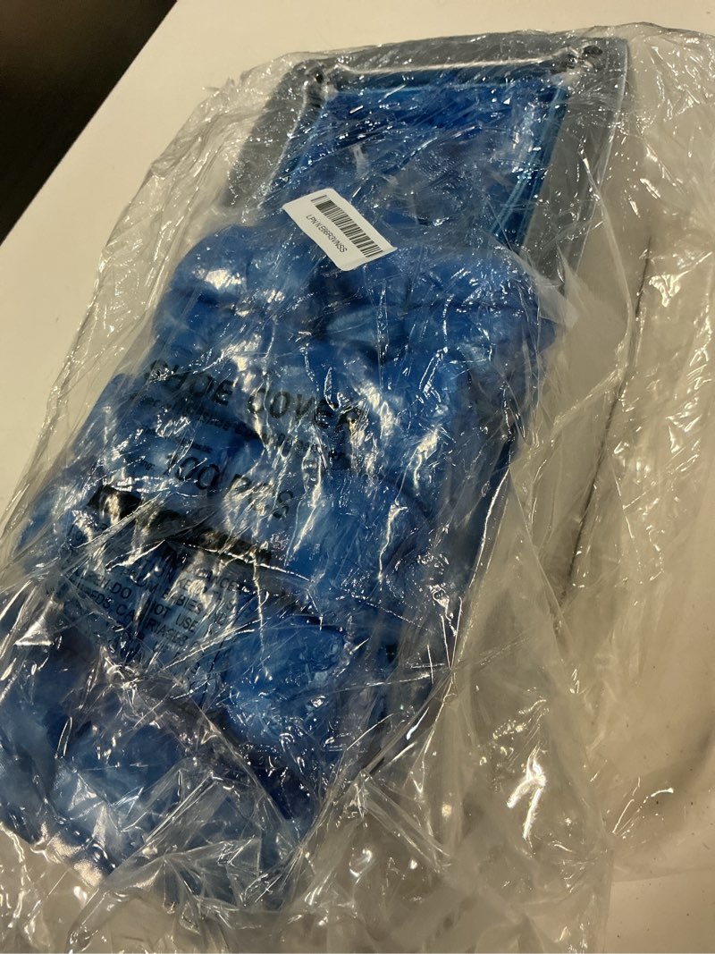 Condition photo showing Good Condition for automatic shoe covers dispenser with disposable shoe covers for home, office, supermarket, factory, lab (silver) 200 pcs