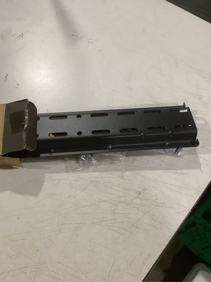 Condition photo showing Good Condition for perlesmith tilting tv wall mount bracket low profile for most 23-60 inch led lcd oled, plasma flat screen tvs with vesa 400x400mm weight up to 115lbs, fits 16" wood stud black 23-60" tilt tv wall mount