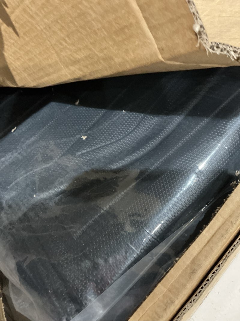 Condition photo showing As Is for floor mats fit for 2024 2025 2026 chevrolet traverse 8 seats (bench seats), 3 row floor mats & backrest mats & trunk mat for chevy traverse accessories 2024+ traverse (bench seats)