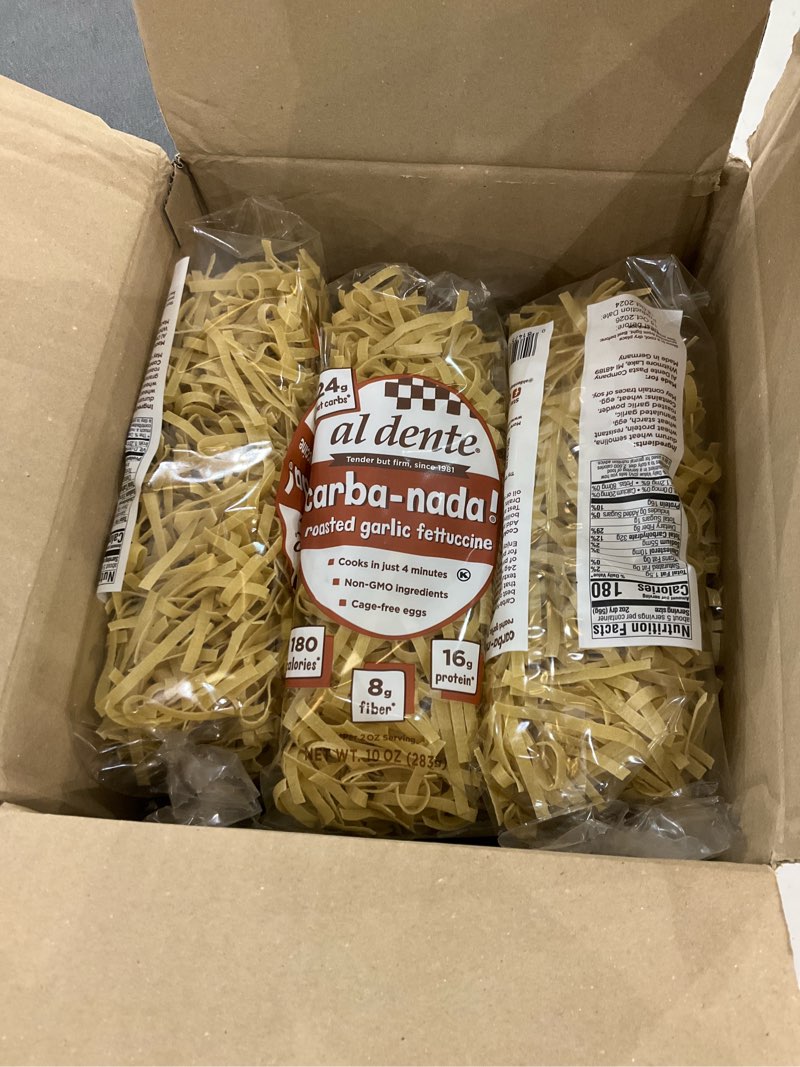 Al Dente Garlic And Herb Pappardelle Pasta, 10 Ounce -- 6 Per Case