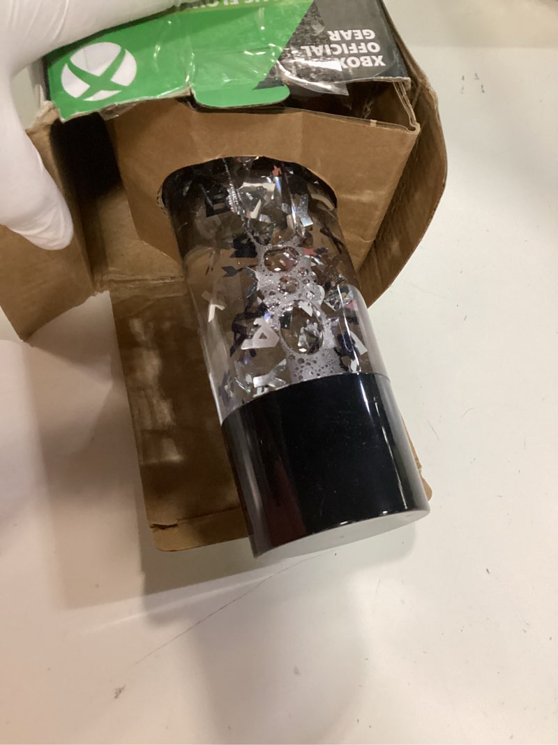 Condition photo showing Good Condition for paladone xbox glitter flow lamp, night light mood lighting, 33 cm